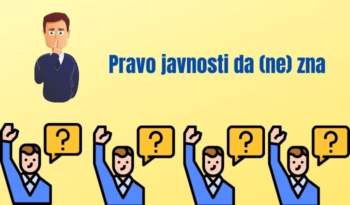 Pravo javnosti da (ne) zna: Građanima se uskraćuju informacije i u slučajevima javnog zdravlja, institucijama se "isplati" da ćute