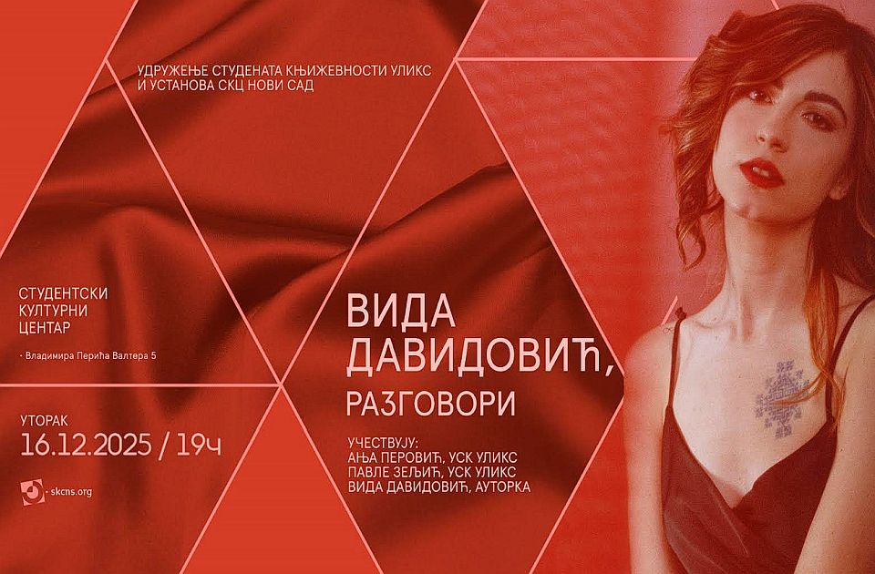 Promocija stvaralaštva Vide Davidović u SKCNS