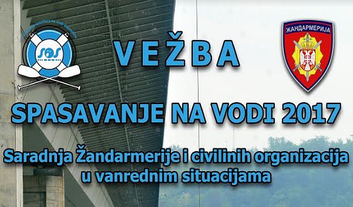 Vežba spasavanja na vodi 19. maja na Štrandu