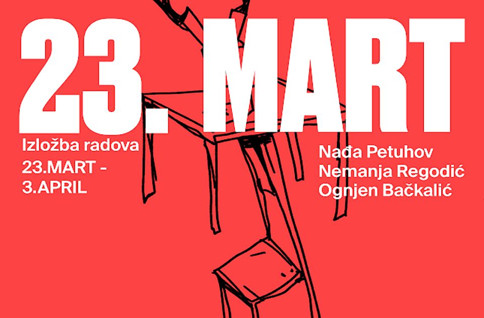 Izložba "23. marta" od ponedeljka u Galeriji Akademije umetnosti