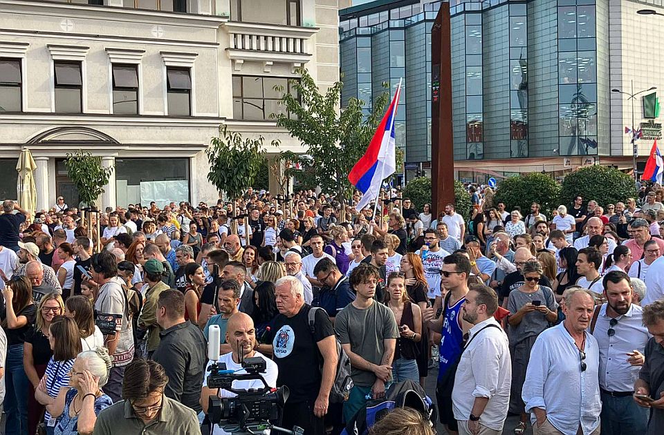 UŽIVO: Skup Studentskog pokreta u Novom Sadu - započinju izbornu kampanju