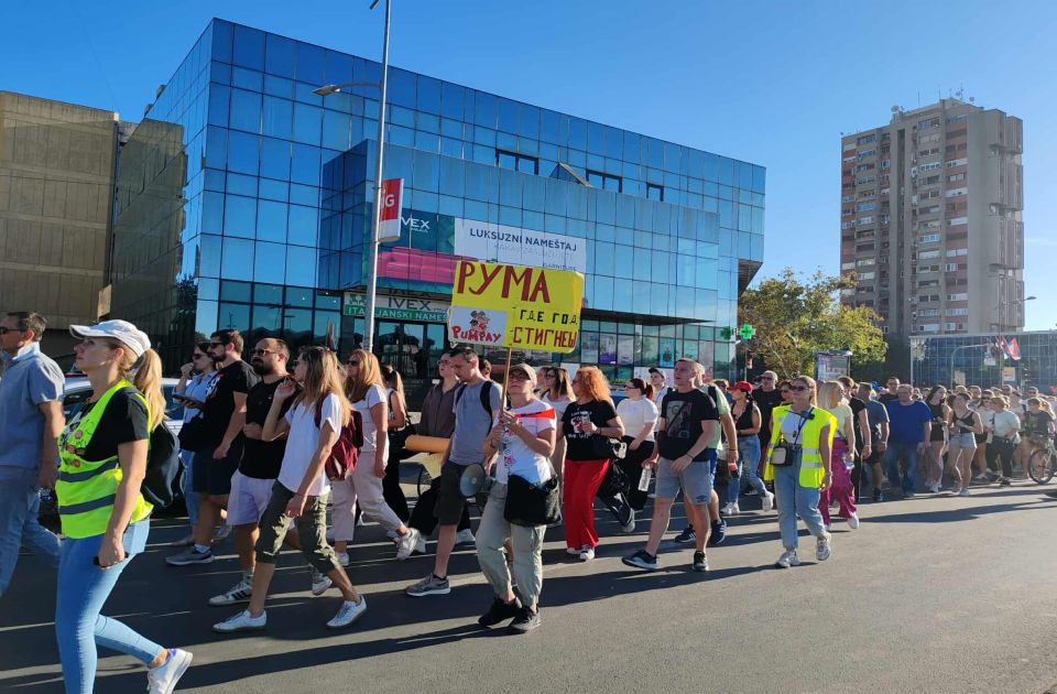 UŽIVO Protestna šetnja 