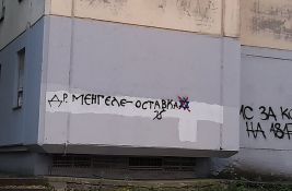 Antisemitski grafit protiv doktora Kona i u Novom Sadu