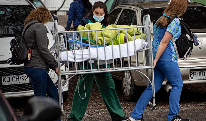 VIDEO: Požar u bolnici u Čileu, evakuisani svi pacijenti