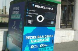 Novi reciklomat postavljen u Sremskoj Kamenici: Mreža aparata za recikliranje se širi