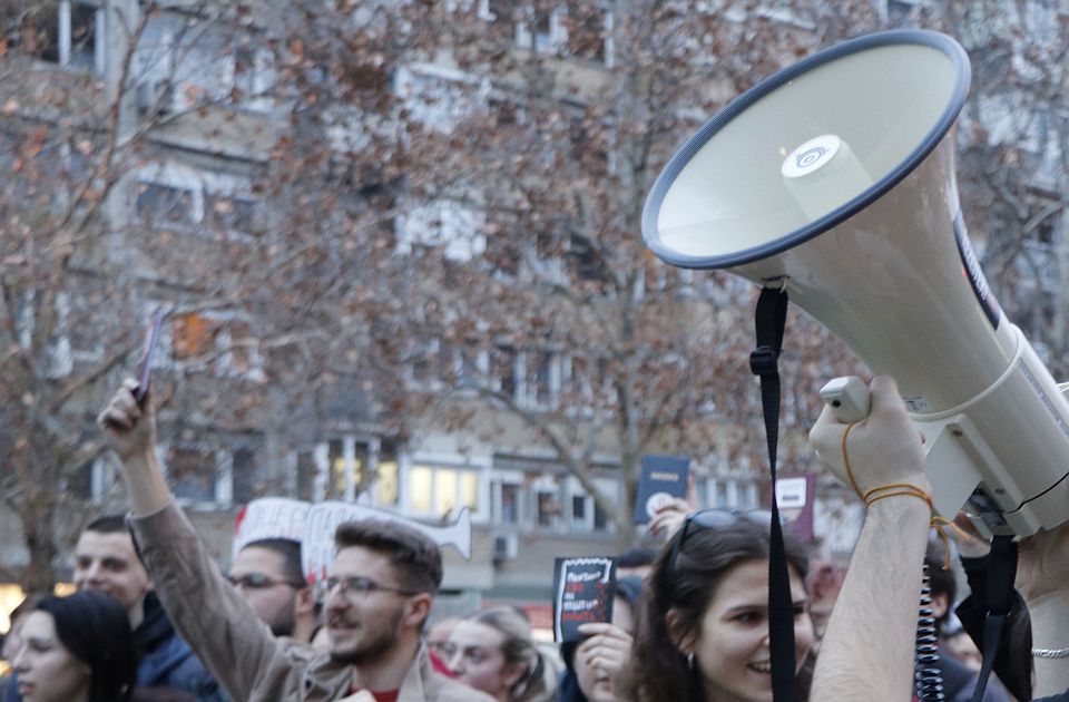 Novosadski studenti u blokadi: Tužbe Startinga - pokušaj zastrašivanja i gušenja glasa hrabrih