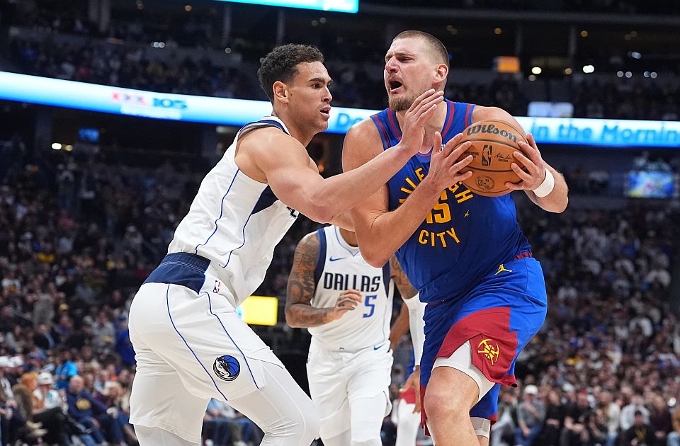 VIDEO: Jokić u porazu Denvera protiv Dalasa zabeležio svoj 11. tripl-dabl