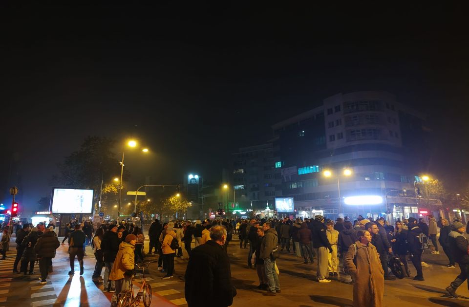 VIDEO Blokada kod Futoške pijace: Komemorativni skup stradalom taksisti