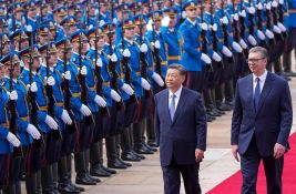 VIDEO Svečano dočekan kineski predsednik: Crveni tepih, plotuni, 