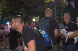 VIDEO: Protest studenata i građana u Vrbasu, mesec dana od napada pirotehnikom