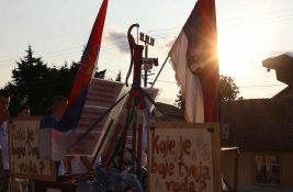 FOTO: Završena protestna šetnja od Bačkog Jarka do Temerina: 