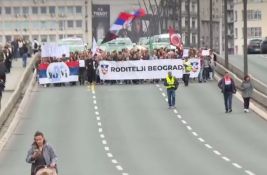 Skup podrške prosvetnim radnicima u Beogradu