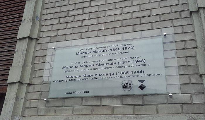 U maju obnova kuće Mileve Marić u Kisačkoj ulici