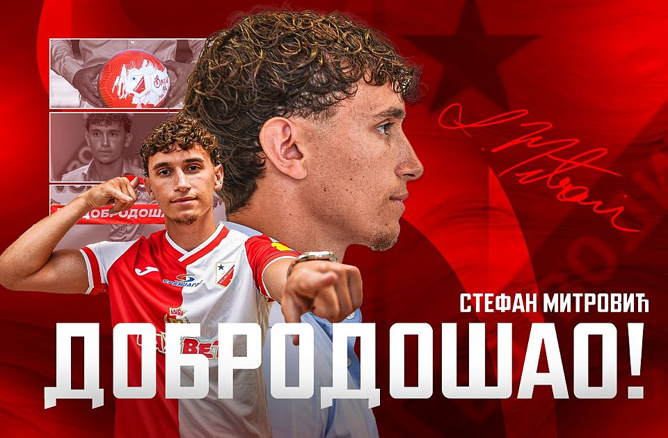 Stefan Mitrović novo pojačanje Vojvodine