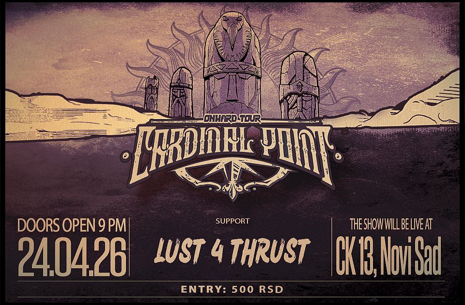 Cardinal Point i Lust 4 Thrust u petak CK13 