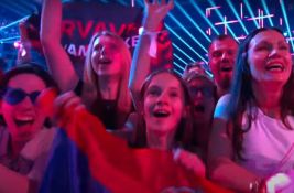 VIDEO: Na Evroviziji transparent 