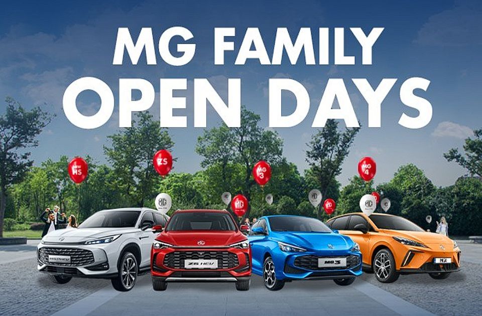 MG Motor porodični dani: Posebni uslovi, ograničena ponuda i test vožnje širom Srbije