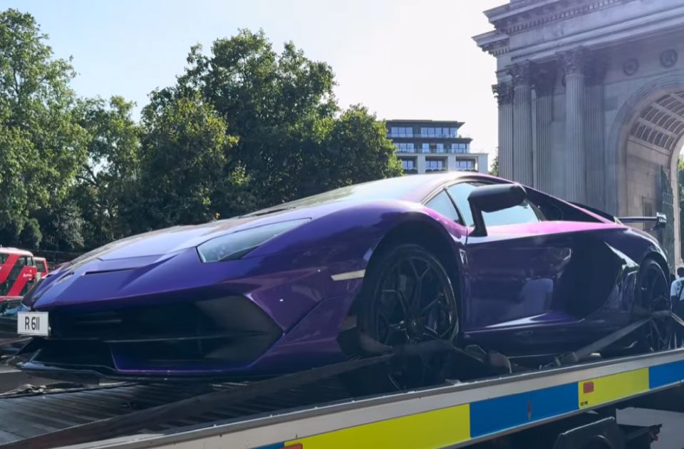 VIDEO: Bahatim vozačima u Londonu zaplenjeni luksuzni automobili