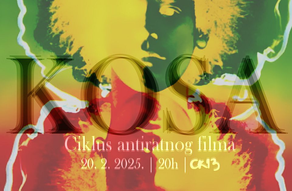 Antiratni film: "Kosa" Miloša Formana u četvrtak u CK13