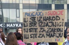 VIDEO Protest u Užicama zbog policijske brutalnosti i privođenja: 
