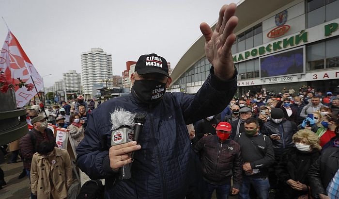 Protest u Belorusiji nakon odluke Lukašenka da se šesti put kandiduje za predsednika