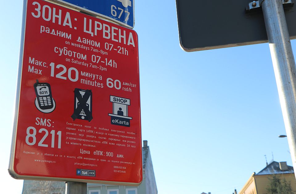 Parking servis: Cene usmeriti na nesrazmerno povećanje u najatraktivnijim lokacijama u gradu