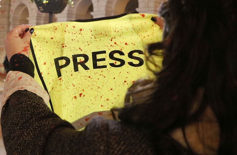 Protest zbog napada na novinare tokom izbora sutra kod Predsedništva u Beogradu