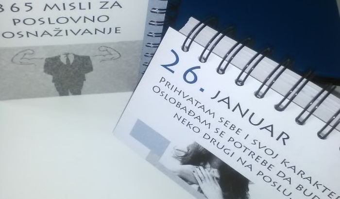 Promocija "365 misli za poslovno osnaživanje" u sredu u Radio kafeu