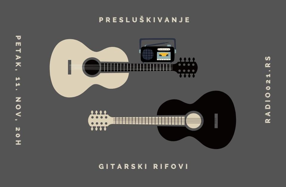 Omiljeni gitarski rifovi ovog petka u novom Presluškivanju