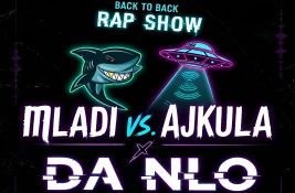 Reperi Mladi vs. Ajkula i Da NLO u Radio kafeu narednog četvrtka