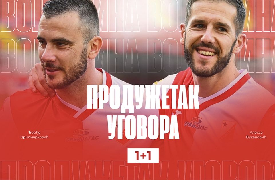 Crnomarković i Vukanović produžili ugovor sa Vošom