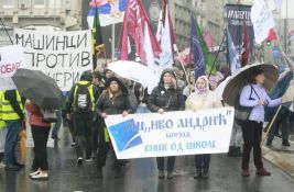 VIDEO: Završena tročasovna blokada Brankovog mosta: Ispletena mreža solidarnosti