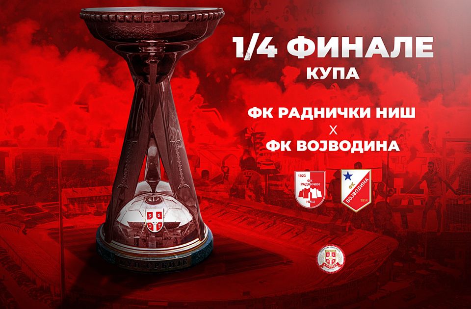 Voša protiv Radničkog za polufinale Kupa Srbije