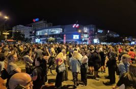 UŽIVO: Skup podrške Bogdanu Jovičiću u Novom Sadu, blokirana raskrsnica kod Merkatora