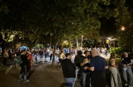 FOTO: Skup podrške studentu Bogdanu Jovičiću u kampusu: Počelo okupljanje