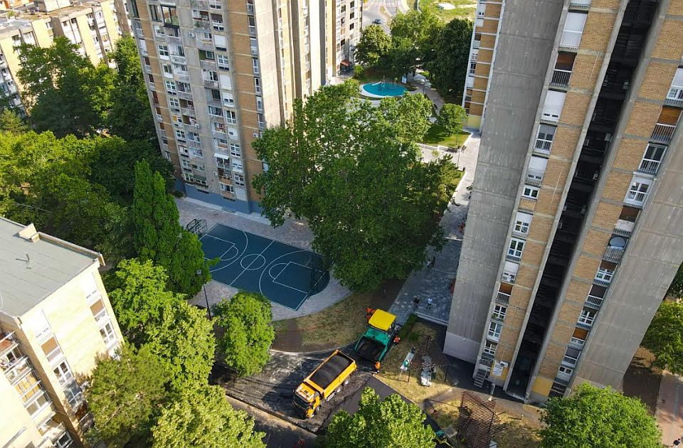 FOTO: Blok "četiri kule" na Podbari u novom ruhu, pogledajte fotografije iz drona