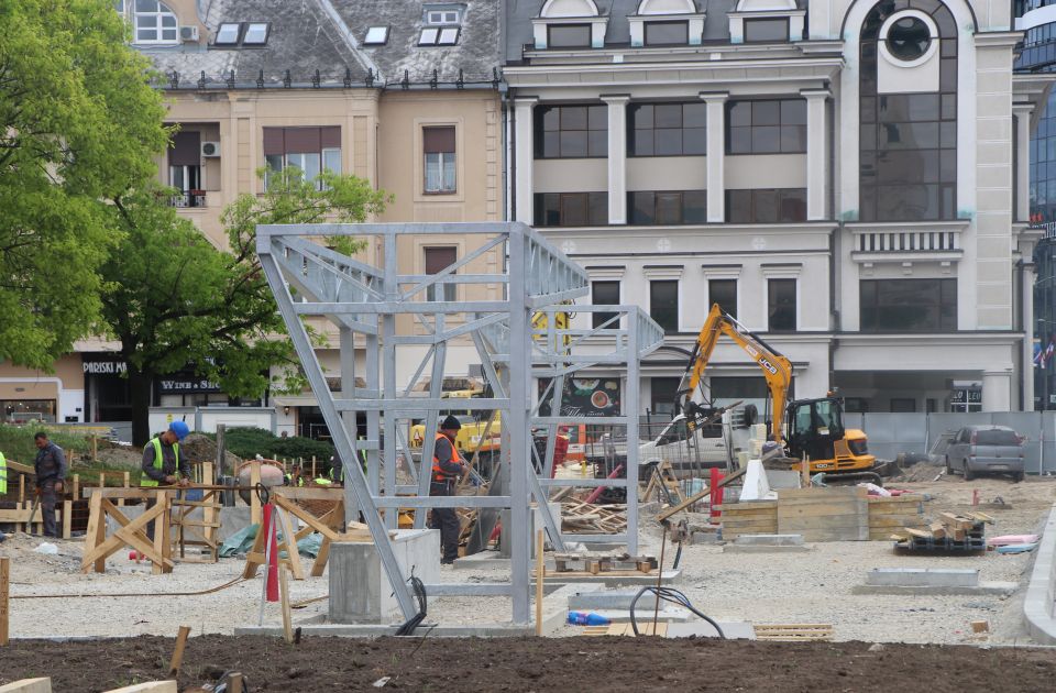 FOTO, VIDEO: Dva meseca traju radovi u centru Novog Sada, pogledajte šta je do sada urađeno