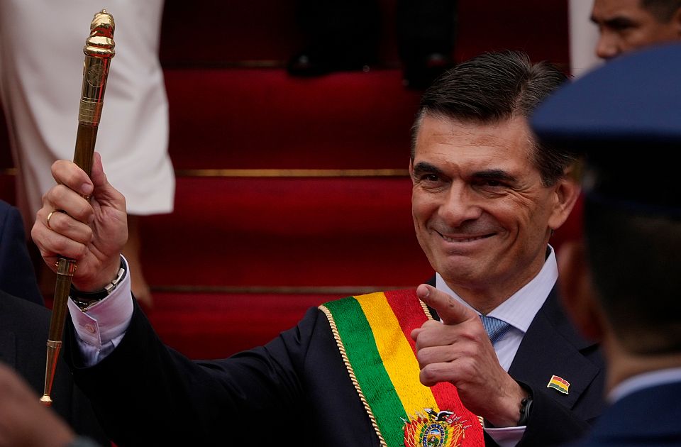 Bolivija: Rodrigo Paz položio predsedničku zakletvu