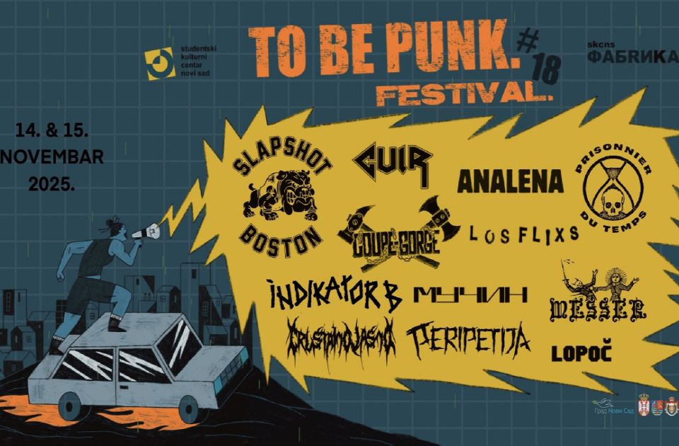 Festival To Be Punk 14. i 15. novembra u Fabrici