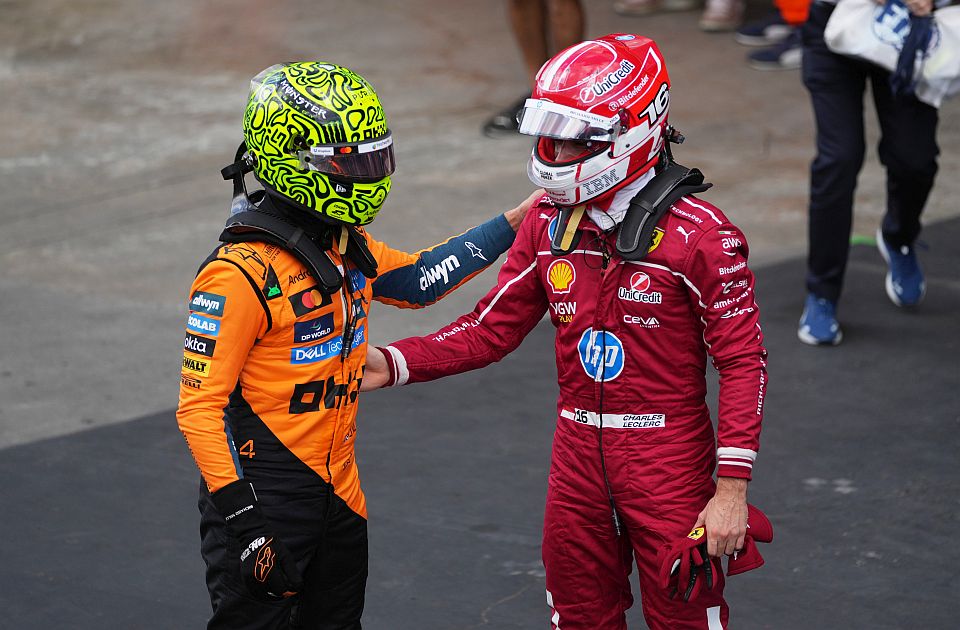 Noris na pol poziciji u trci u Brazilu