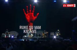 FOTO, VIDEO: Ateist rep na Exitu i poruka 