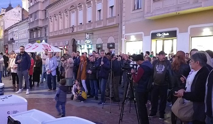 Održan protest protiv režima u Novom Sadu