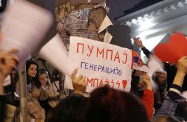 Veliki protest srednjoškolaca i studenata 