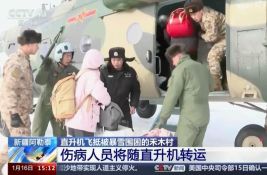 Evakuisni turisti iz skijališta na severozapadu Kine