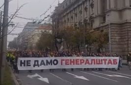 VIDEO Počeo protest u Beogradu: 