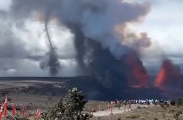 VIDEO Redak prizor: Erupcija vulkana na Havajima stvorila 