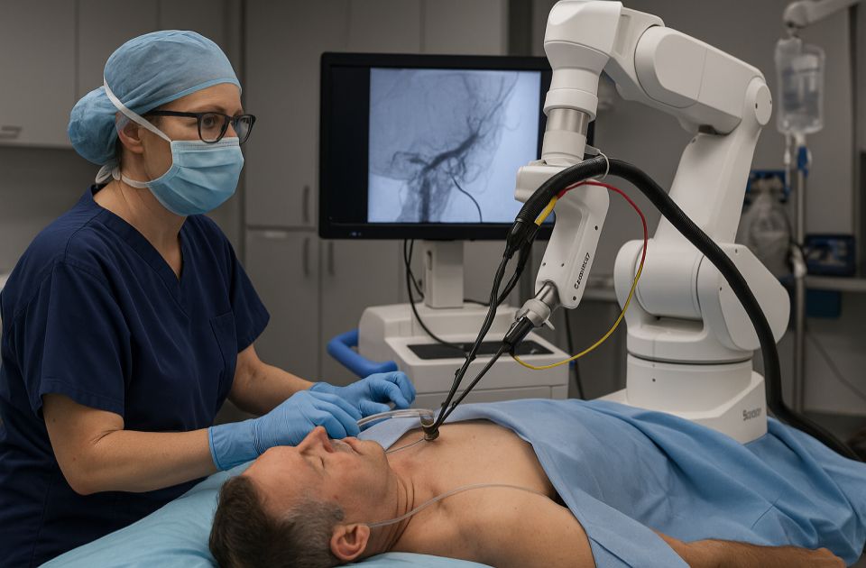 Lekari iz Škotske i SAD izveli prvu robotsku operaciju moždanog udara na svetu