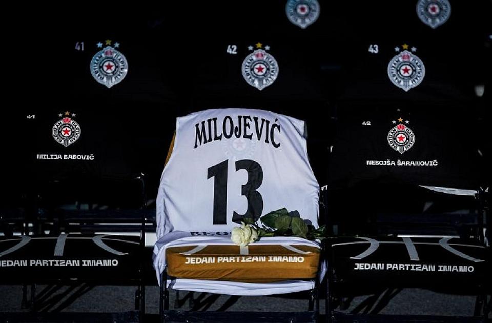Partizan i Mega se oprostili od Dejana Milojevića