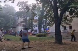 VIDEO: Izgoreo stan na Satelitu, građani evakuisani