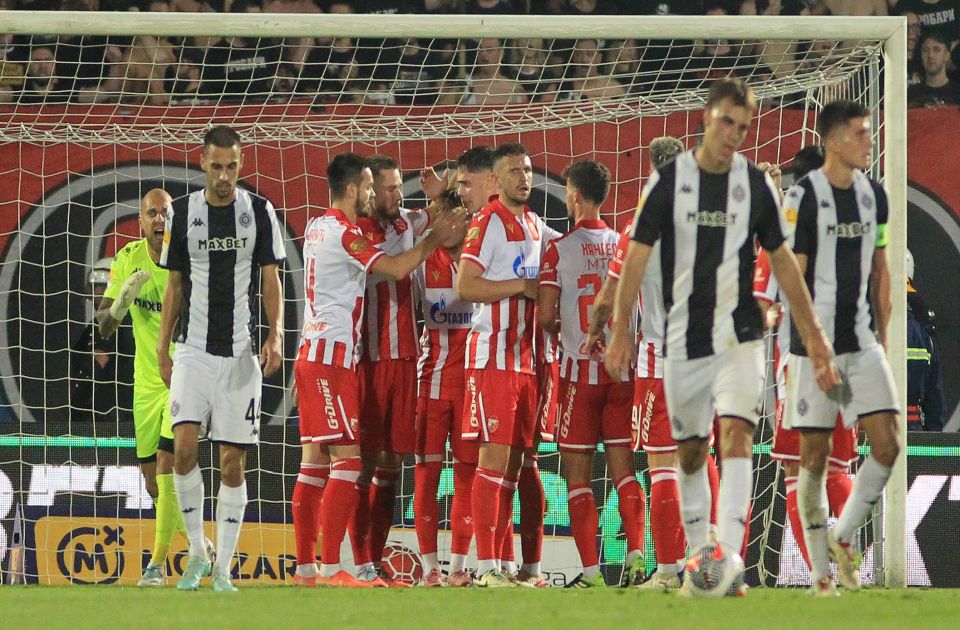 Crvena zvezda nadigrala Partizan u 177. večitom derbiju Crvena zvezda nadigrala Partizan u 177. večitom derbiju